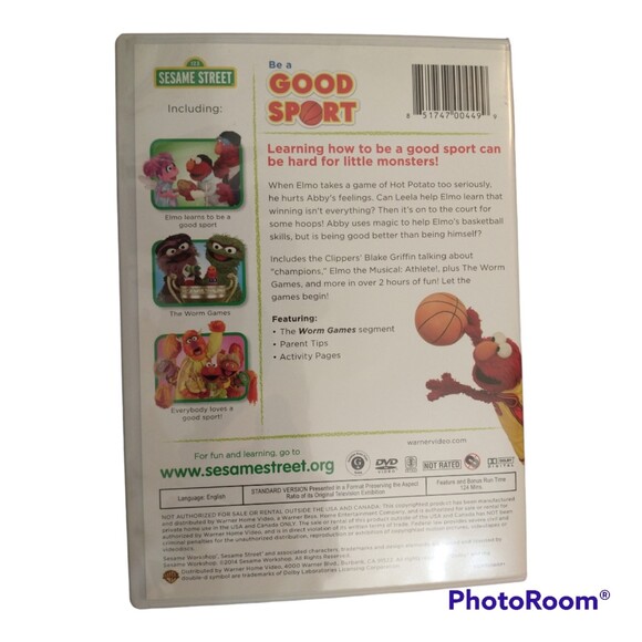 Sesame Street Be a Good Sport DVD 2012 - Picture 3 of 6